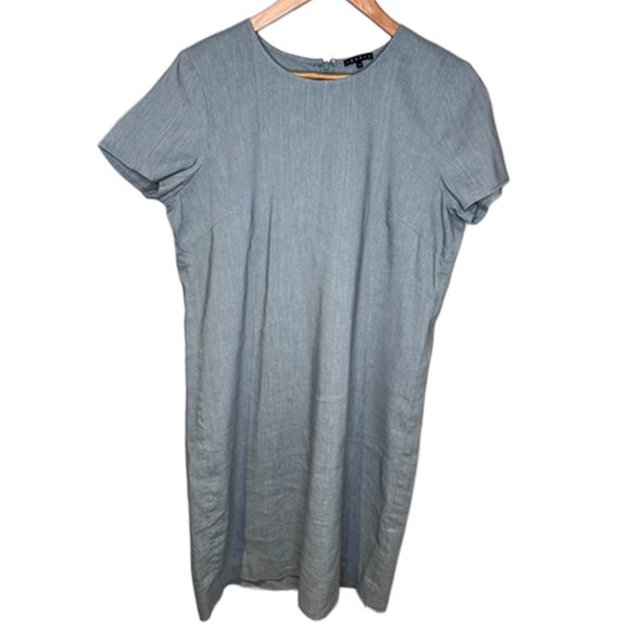 Theory Linen Dress - Size 12 - Picture 1 of 9